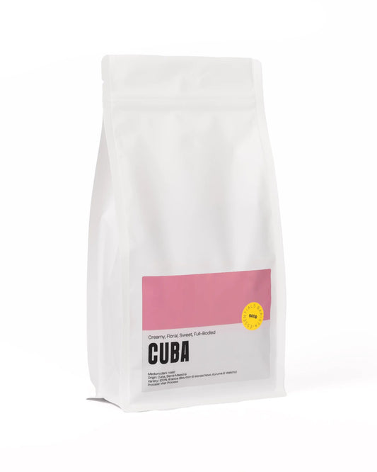 Specialty coffee uit Cuba, in 250 of 500 gram
